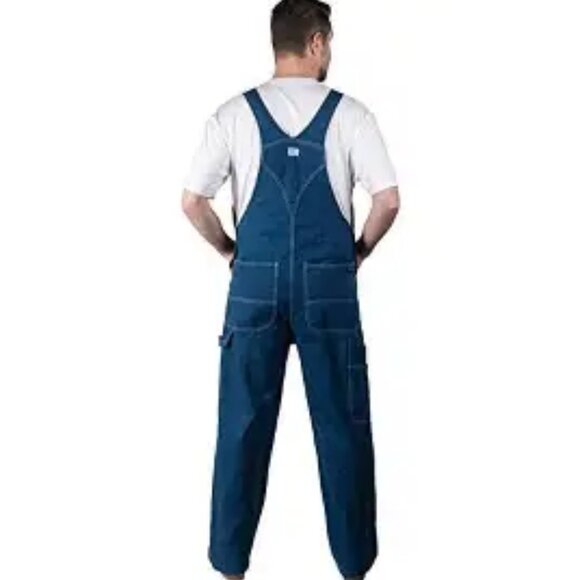 Liberty Relaxed Fit Denim Overalls NWT sz 34x30 - Picture 2 of 16